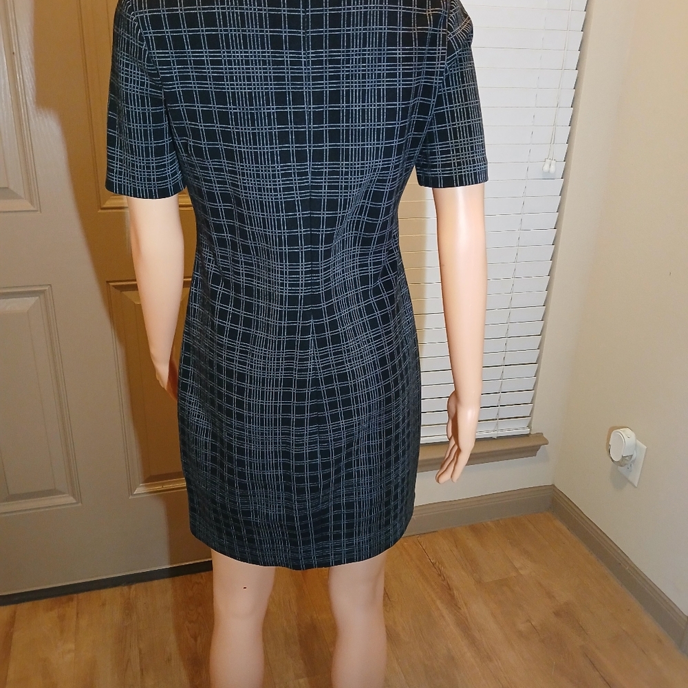 Theory Rijik SS_Structured Knit Dress - Picture 6 of 12